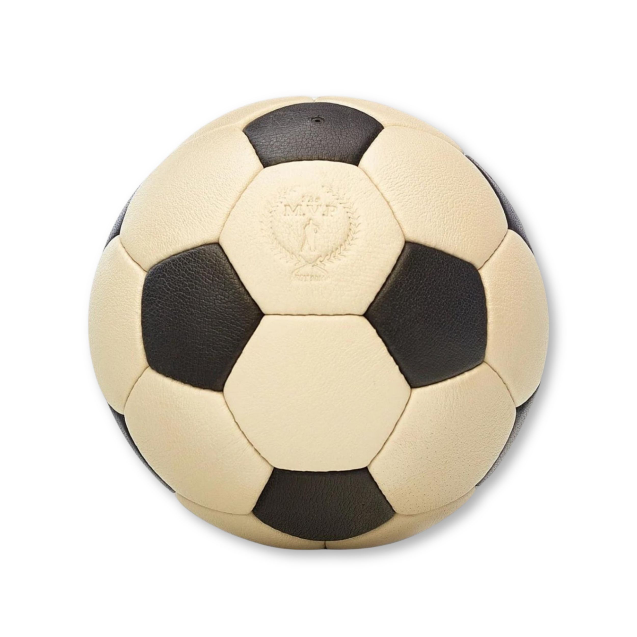 MVP Retro Leather Soccer Ball